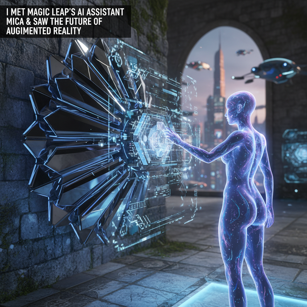 I Met Magic Leap's AI Assistant Mica & Saw the Future of Augmented Reality Metanexus XR