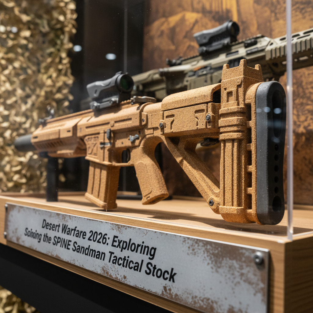 SPINE Sandman Edition: "Desert Warfare 2026: Exploring the SPINE Sandman Tactical Stock." Metanexus XR