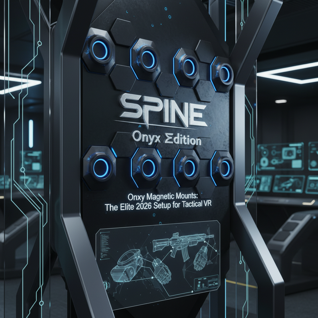 SPINE Onyx Edition: "Onyx Magnetic Mounts: The Elite 2026 Setup for Tactical VR." Metanexus XR
