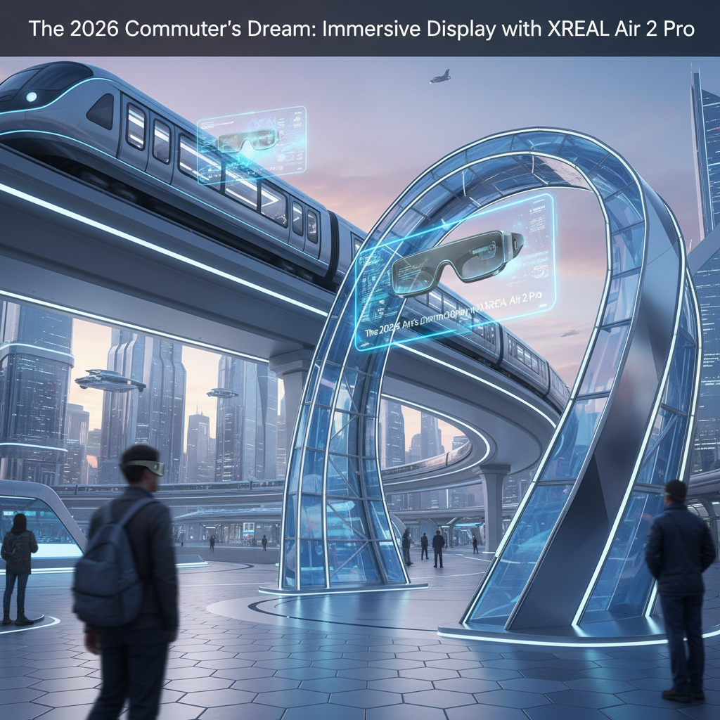 XREAL Air 2 Pro: "The 2026 Commuter’s Dream: Immersive Display with XREAL Air 2 Pro