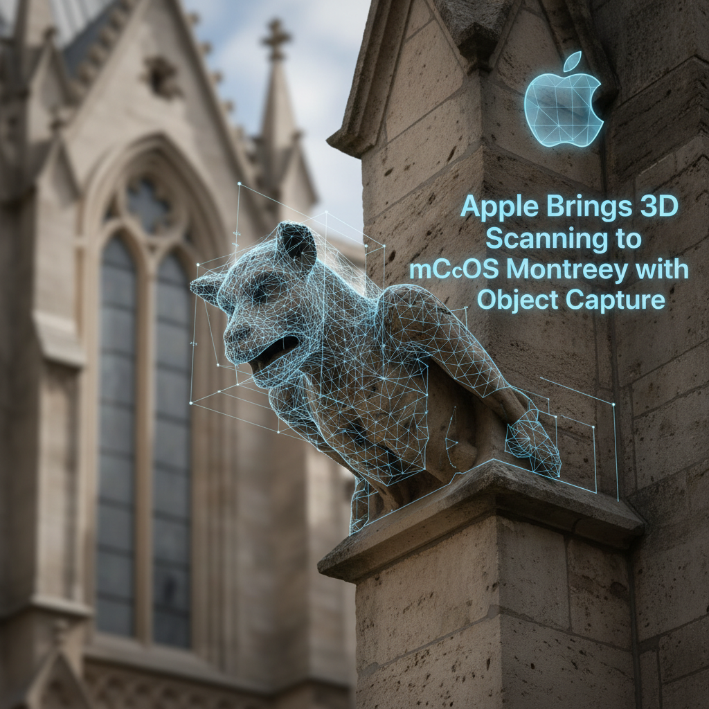 Apple Brings 3D Scanning to macOS Monterey with Object Capture Metanexus XR