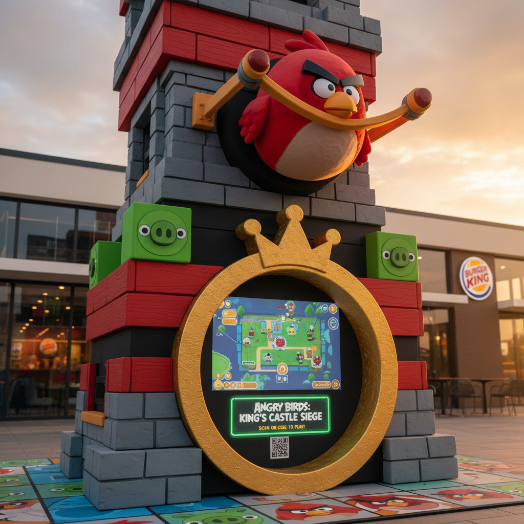 Rovio Reinvents Angry Birds as Web-Based AR Tower Defense Game for Burger King Campaign Metanexus XR