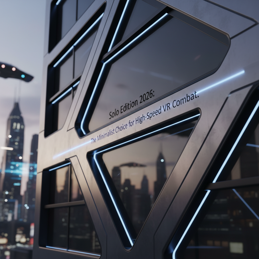 The Asset VR Gun Stock | Solo Edition: "Solo Edition 2026: The Minimalist Choice for High-Speed VR Combat."
