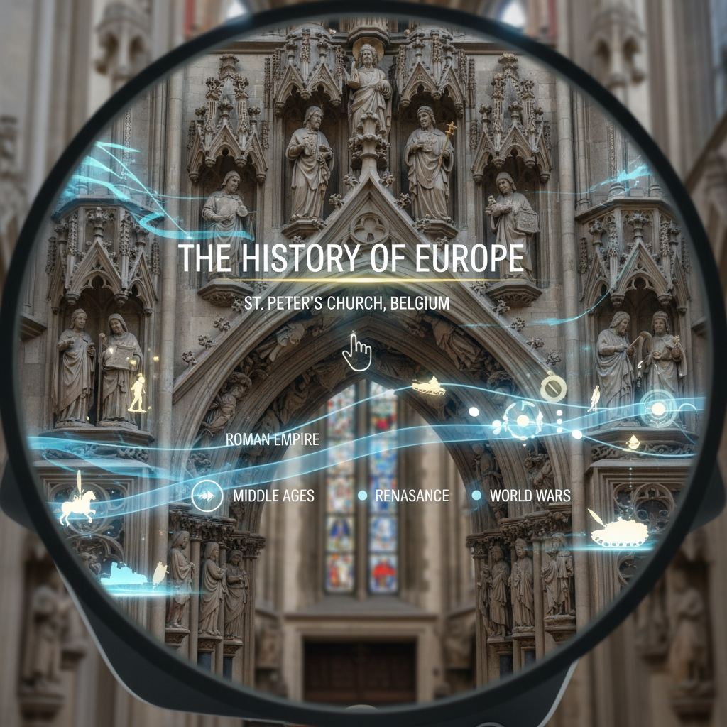 The History of Europe Gets Immersive via HoloLens 2 Experience at St. Peter's Church in Belgium Metanexus XR