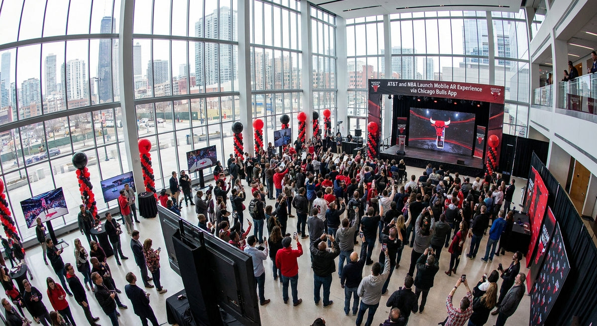 AT&T and NBA Launch Mobile AR Experience via Chicago Bulls App Metanexus XR
