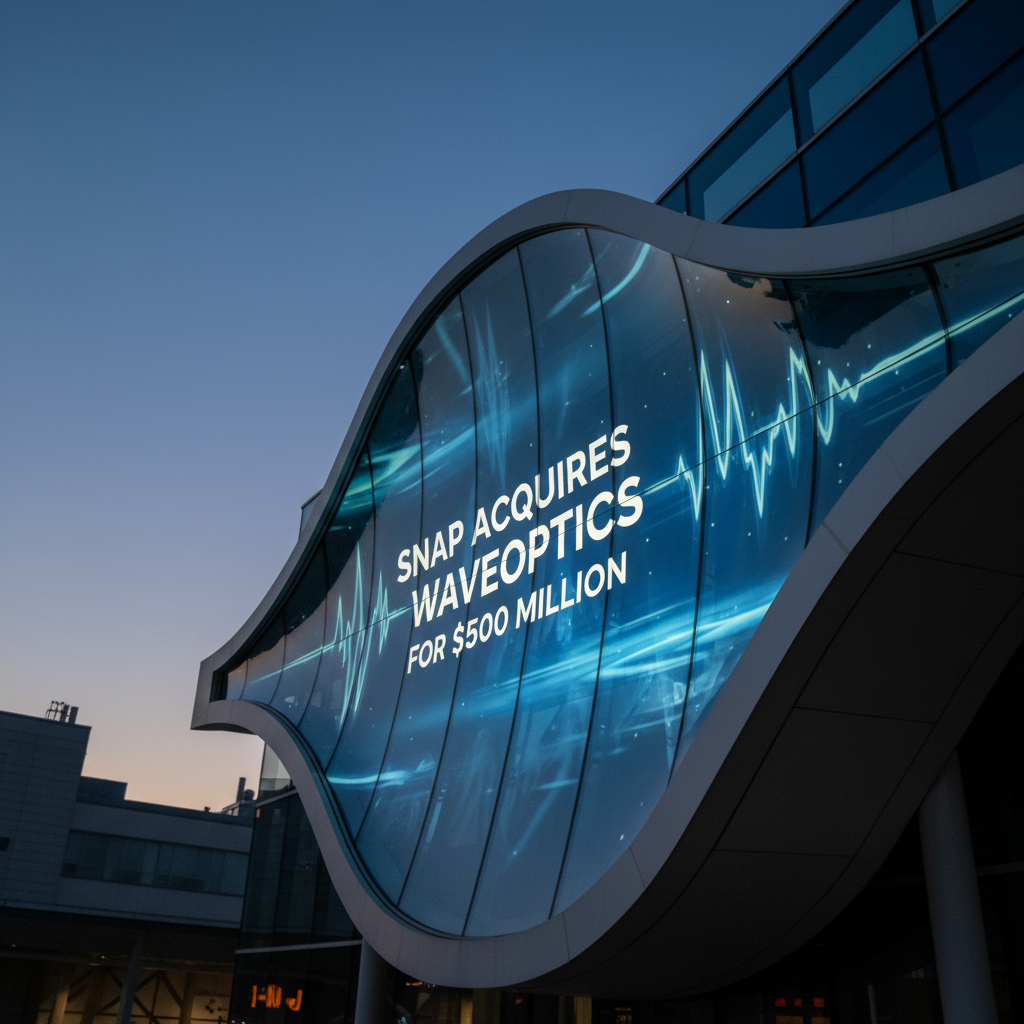 Snap Acquires Wave Guide Maker WaveOptics for $500 Million Metanexus XR