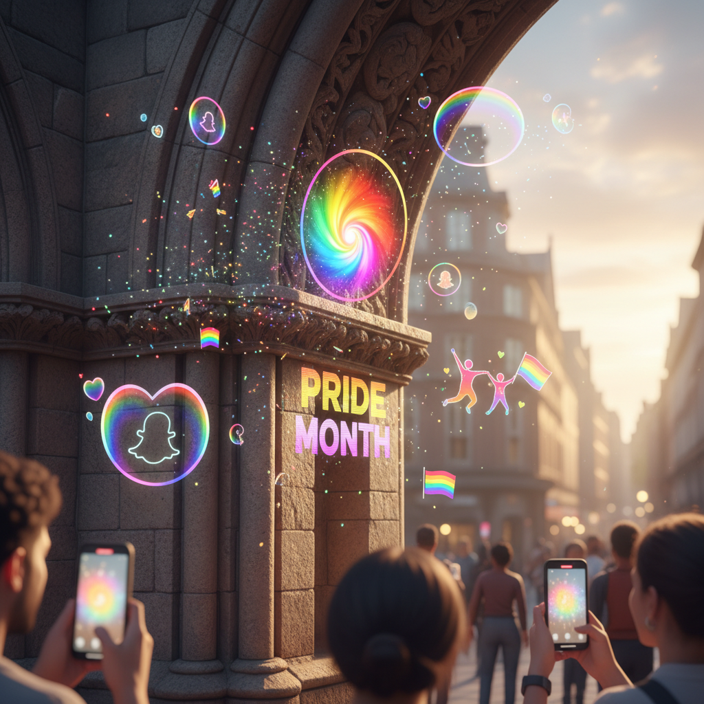 AR Snapshots: Celebrate Pride Month with These Snapchat Augmented Reality Lenses Metanexus XR