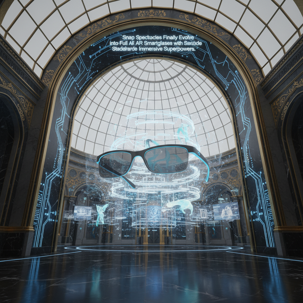 Snap Spectacles Finally Evolve into Full AR Smartglasses with Standalone Immersive Superpowers Metanexus XR