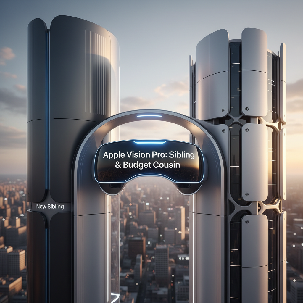 Apple Vision Pro Might Get a New Sibling — And a Budget Cousin Metanexus XR