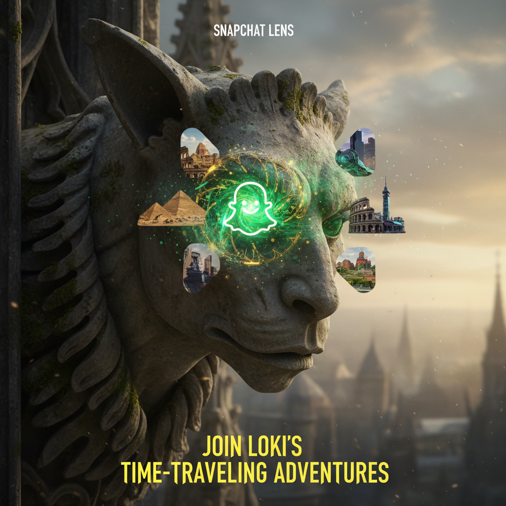 Join Loki on His Time-Traveling Adventures with This Snapchat Lens Metanexus XR