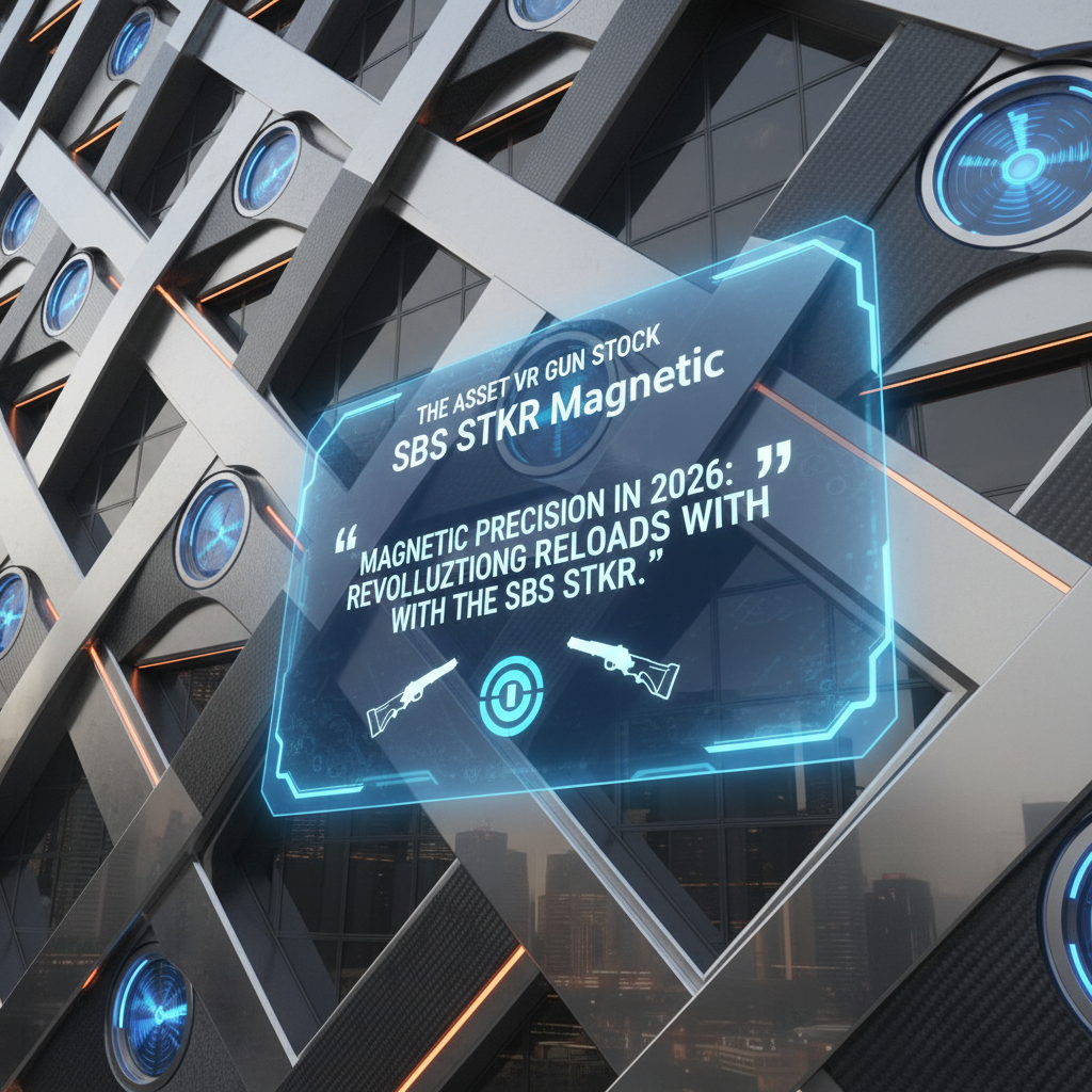 The Asset VR Gun Stock | SBS STKR Magnetic: "Magnetic Precision in 2026: Revolutionizing Reloads with the SBS STKR."