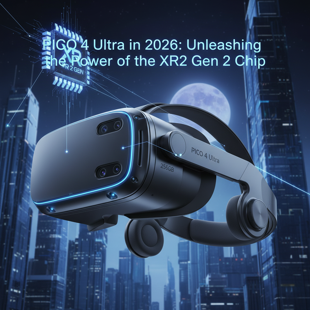 PICO 4 Ultra 256GB: "PICO 4 Ultra in 2026: Unleashing the Power of the XR2 Gen 2 Chip."