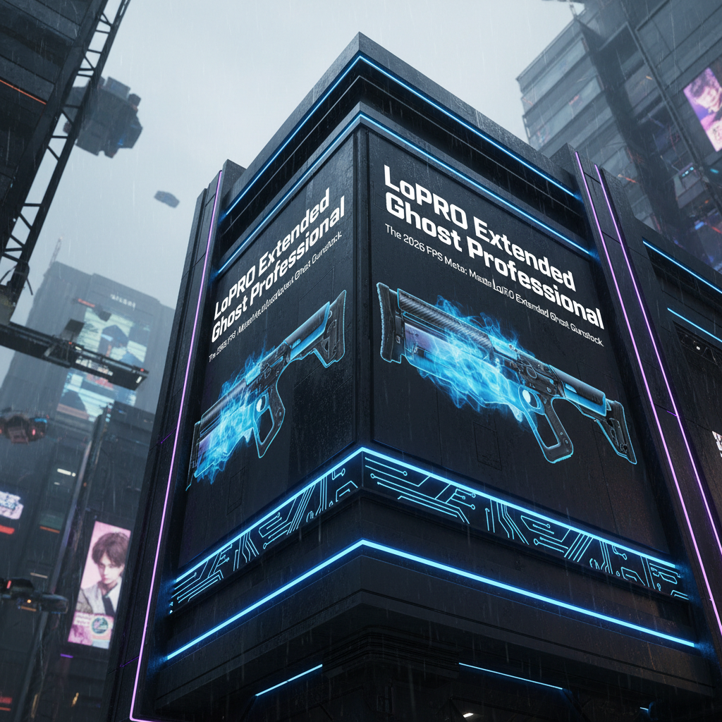 LoPRO Extended Ghost Professional: "The 2026 FPS Meta: Mastering the LoPRO Extended Ghost Gunstock." Metanexus XR