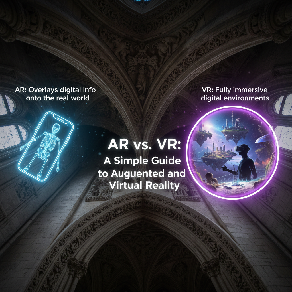 AR vs. VR: A Simple Guide to Augmented and Virtual Reality Metanexus XR