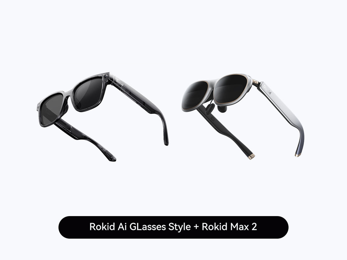 AI and AR Glasses Bundle – Camera AI Glasses plus Big-Screen AR Glasses – ai and ar glasses bundle – photo 2 of 3