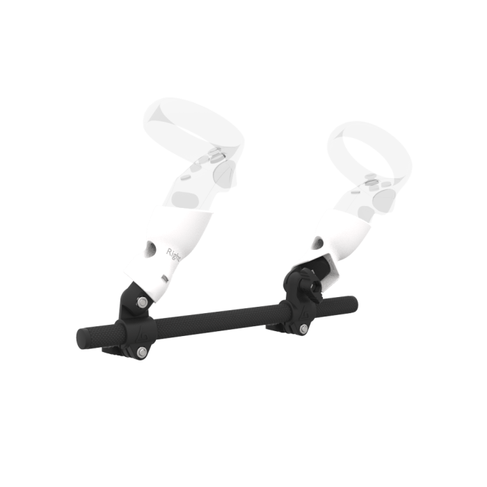 Budget VR gun stock for PS VR2 with Sense controllers fitted - MetanexusXR