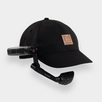 Ball Cap with Headset Mounting Clips – Sun Brim Clear of the Camera – ball cap – photo 2 of 2