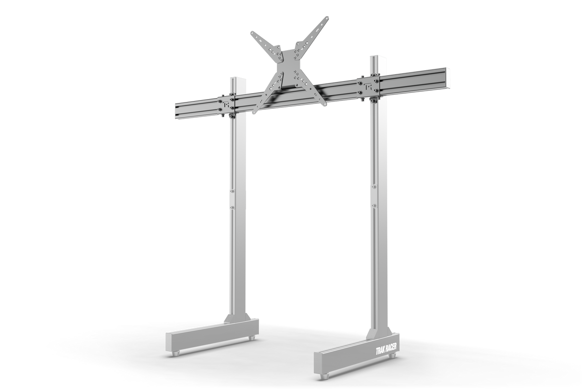 1500 mm Monitor Stand Centre Piece with VESA Mount – 80x40 Aluminium for Large Triples – 1500 mm black anodised 80x40 aluminium monitor stand centre piece with VESA mount – photo 2 of 4