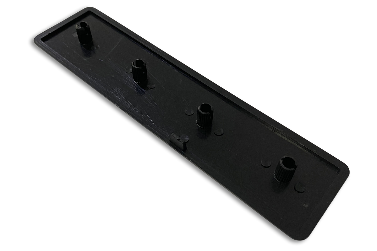 160x40 mm Aluminium Extrusion End Caps – ABS, 8 mm Slot, Pack of 2