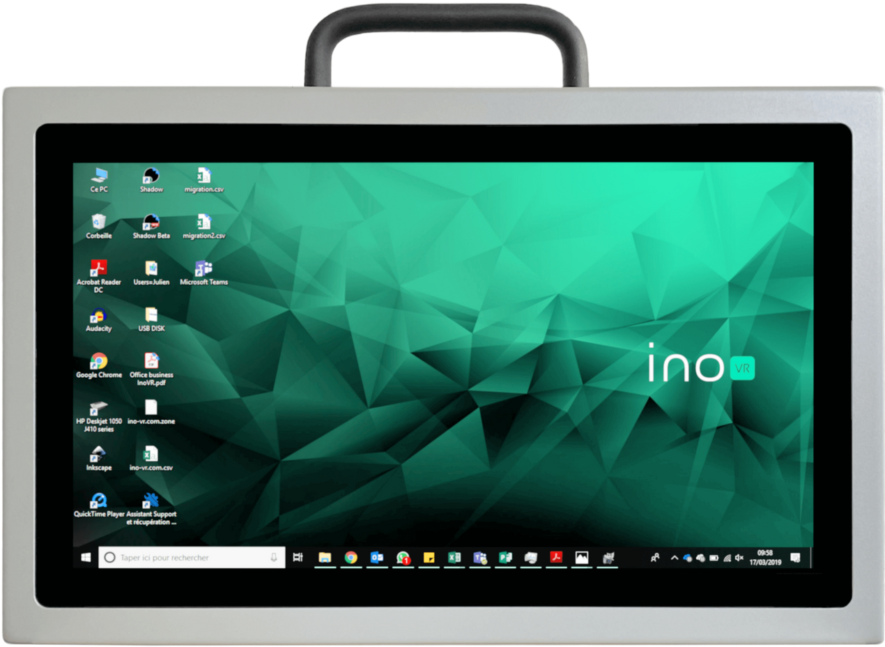 All in One PC Touchscreen for VR – 19.5" Workstation up to i9 / RTX 4090 – all in one pc touchscreen – photo 1 of 5
