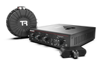 200 W Bass Shaker Kit – 2-Channel Class-D Amplifier, 100 W Tactile Transducer & Remote – 200 W bass shaker amplifier with 100 W tactile transducer and remote – photo 1 of 6