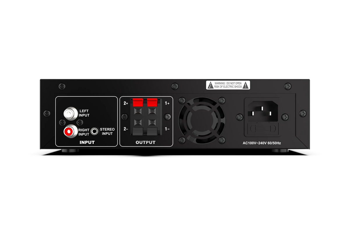 200 W Bass Shaker Kit – 2-Channel Class-D Amplifier, 100 W Tactile Transducer & Remote – 200 W bass shaker amplifier with 100 W tactile transducer and remote – photo 6 of 6