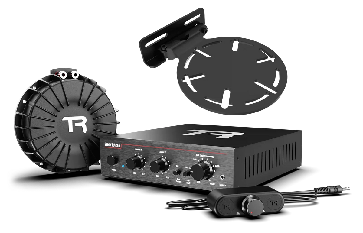 200 W Bass Shaker Kit with Rig Mount – 2-Channel Amplifier, 100 W Tactile Transducer & Remote – 200 W bass shaker kit with amplifier, shaker and rig mount – photo 1 of 7