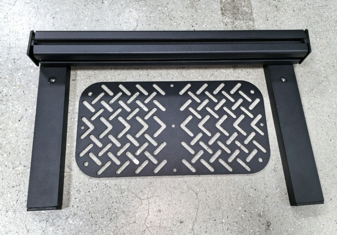 Side Mount for Sim Rig – Single Side Rail with Plate for Shifter or HOTAS – side mount sim rig – photo 2 of 3