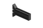 240 mm 80x40 Aluminium Profile Side Mount for Shifters & Handbrakes – Rally-Style, Black Anodised – 240 mm 80x40 aluminium profile side mount for a shifter or handbrake – photo 4 of 13