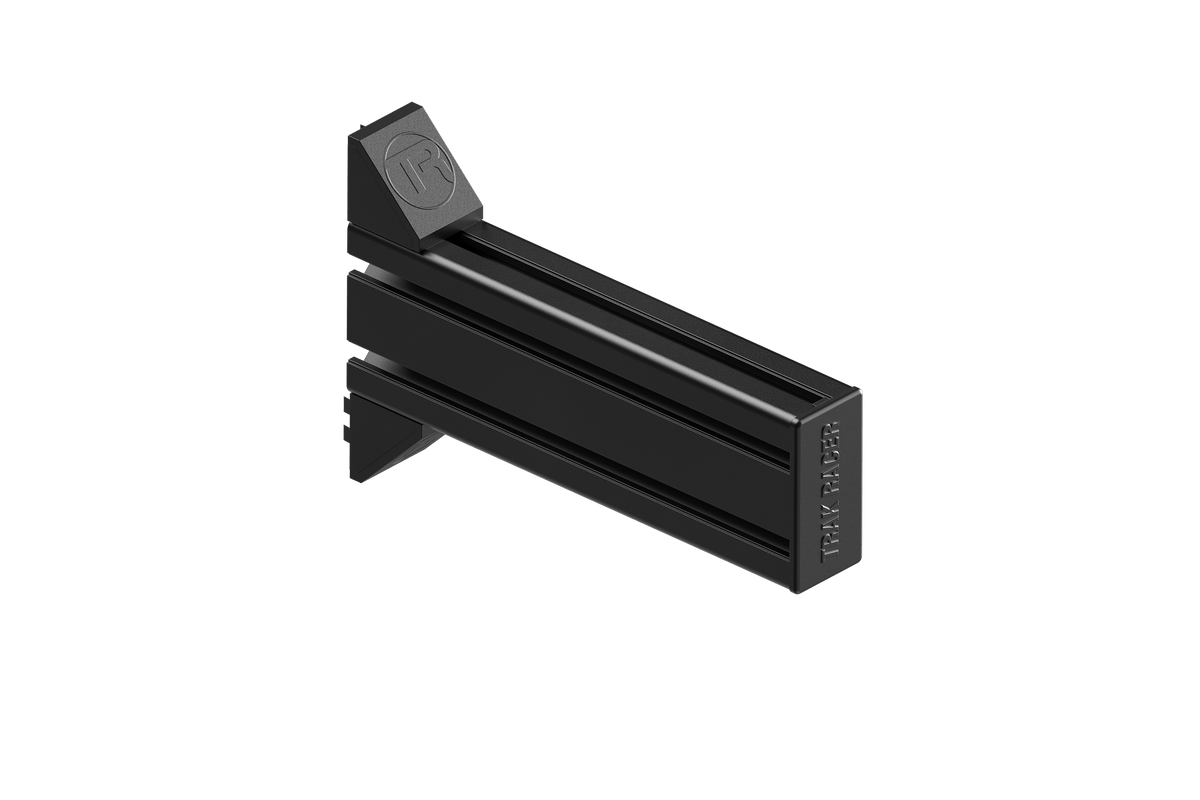 240 mm 80x40 Aluminium Profile Side Mount for Shifters & Handbrakes – Rally-Style, Black Anodised – 240 mm 80x40 aluminium profile side mount for a shifter or handbrake – photo 4 of 13