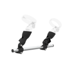 Budget VR gun stock for PS VR2, controller mount close-up - MetanexusXR