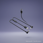 Magnetic Type-C tips on the PS VR2 charging cable — Metanexus XR