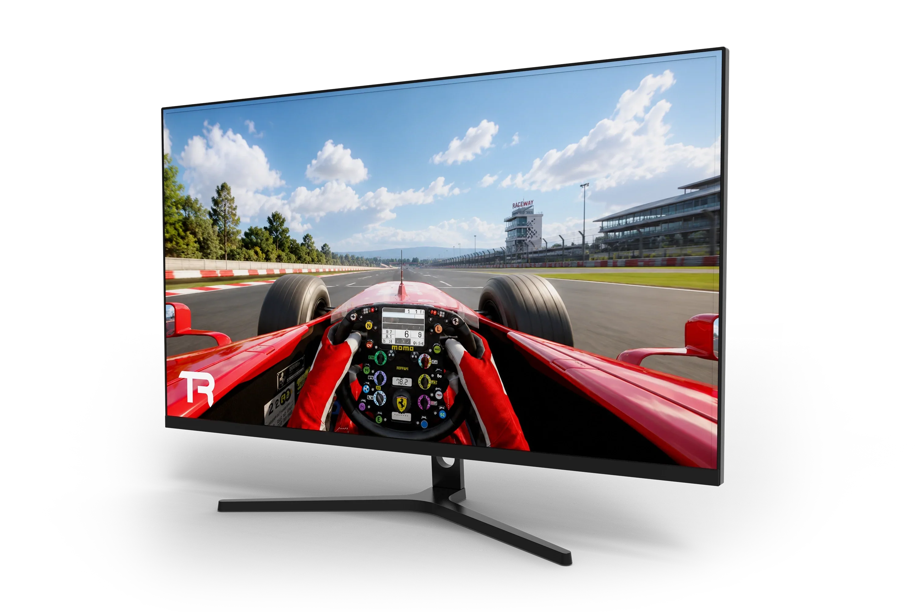32-Inch QHD 180 Hz IPS Gaming Monitor – Single or Triple Set for Sim Racing & Flight Sim – 32 inch QHD 180Hz IPS gaming monitor for sim racing – photo 1 of 7