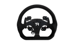 330 mm Flat-Bottom Closed GT Sim Racing Wheel – Aluminium with Silicone Grips, 70 mm PCD – 330 mm closed flat-bottom GT sim racing wheel with silicone grips – photo 5 of 8