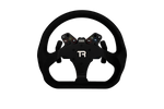 330 mm Flat-Bottom Closed GT Sim Racing Wheel – Aluminium with Silicone Grips, 70 mm PCD – 330 mm closed flat-bottom GT sim racing wheel with silicone grips – photo 6 of 8