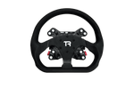 330 mm Flat-Bottom Closed GT Sim Racing Wheel – Aluminium with Silicone Grips, 70 mm PCD – 330 mm closed flat-bottom GT sim racing wheel with silicone grips – photo 7 of 8