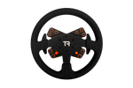 330 mm Round Sim Racing Wheel Rim – Aluminium with Silicone Grips, 70 mm PCD – 330 mm round aluminium sim racing wheel rim with silicone grips – photo 8 of 8