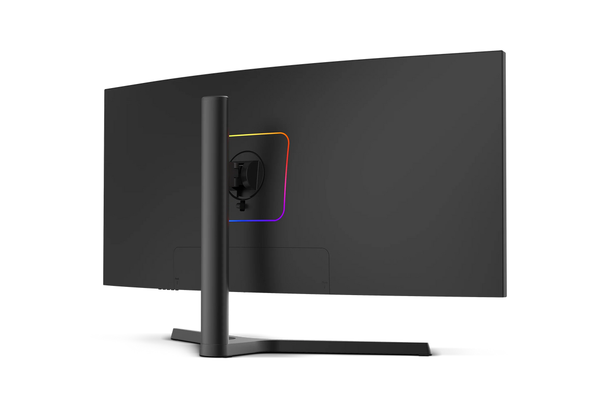 34 Inch Curved Ultrawide Gaming Monitor – 3440x1440 UWQHD, 165 Hz, 1 ms, 21:9 QLED VA, HDR – 34 inch curved ultrawide gaming monitor for sim racing – photo 5 of 6