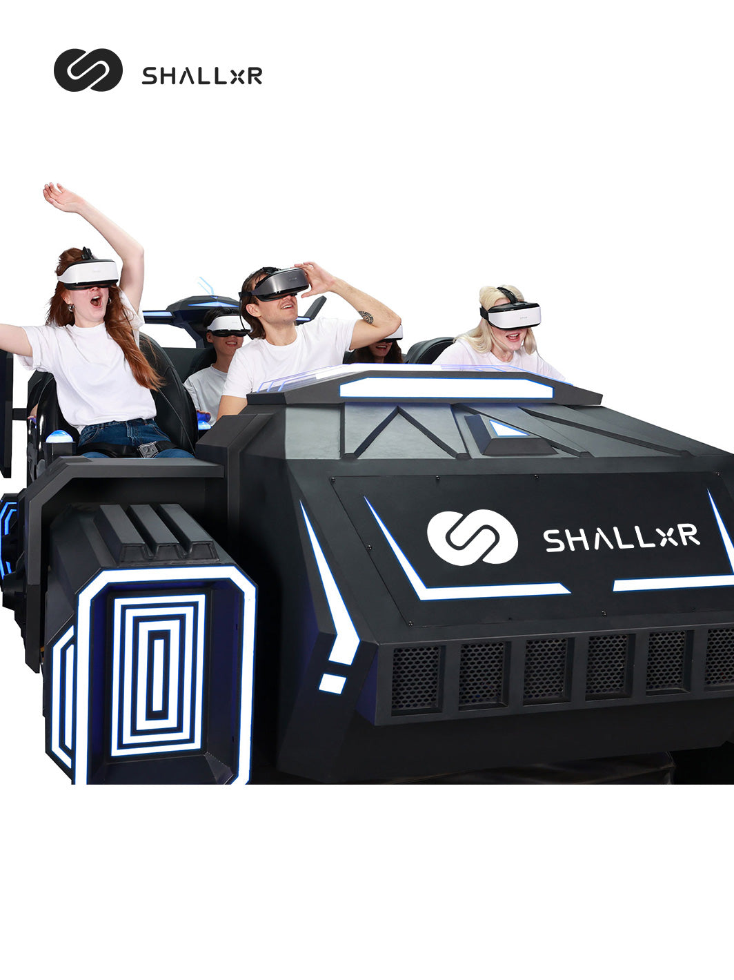 9D VR Cinema – Six-Seat Spaceship Cabin with 360° View – 9d vr cinema – photo 3 of 6