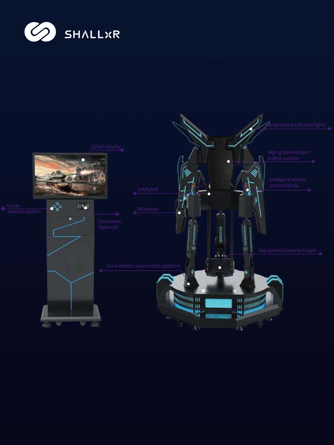 Flight VR Simulator – Mecha Eagle Cabinet with Weightlessness Effect – bird flight vr simulator – photo 4 of 6