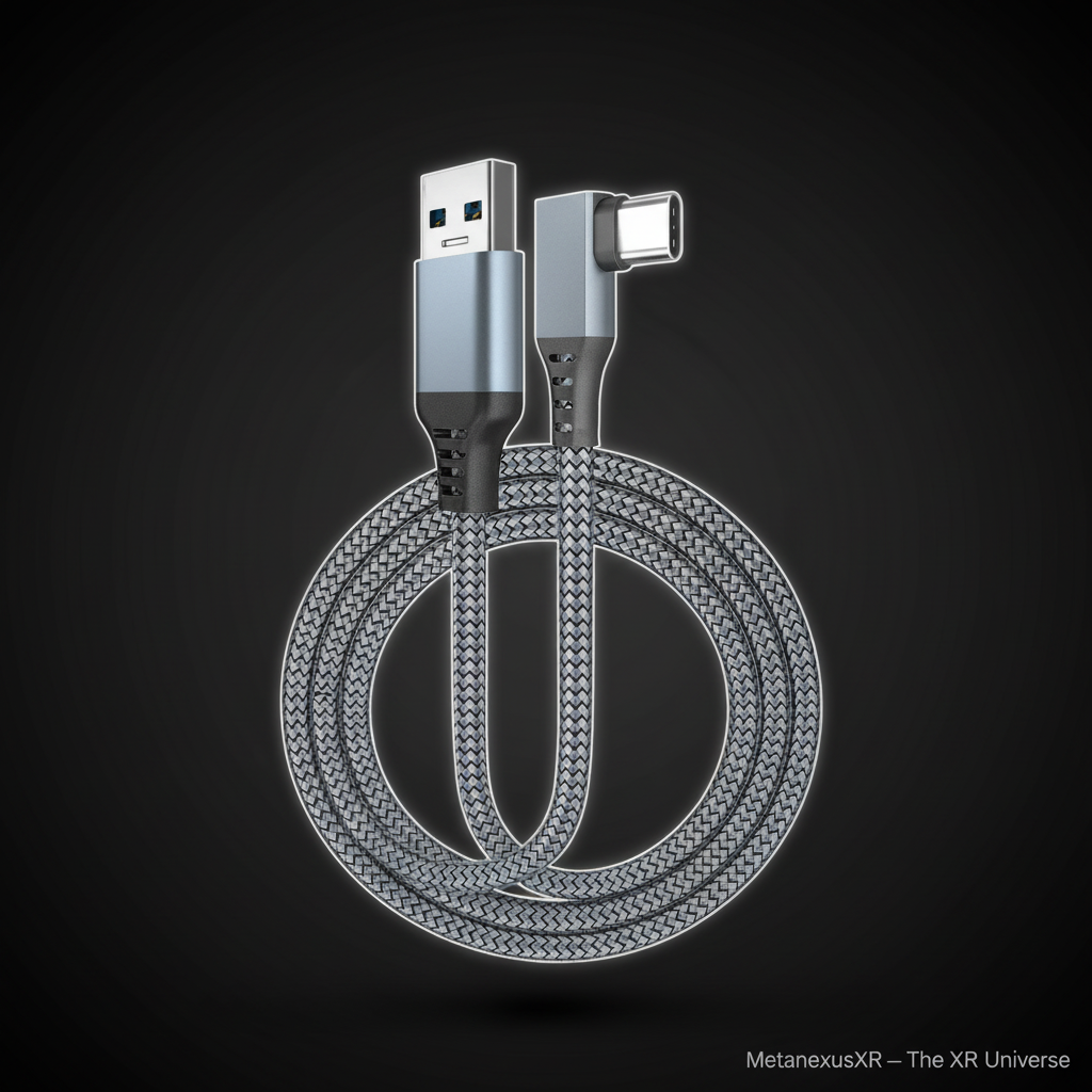 Nylon braided 3m VR link cable connector — Metanexus XR