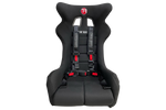 4-Point Racing Harness for Sim Racing & Flight Sim Cockpits – Black or Red, Motion & Tensioner Ready – 4-point racing harness on a sim racing bucket seat – photo 6 of 9