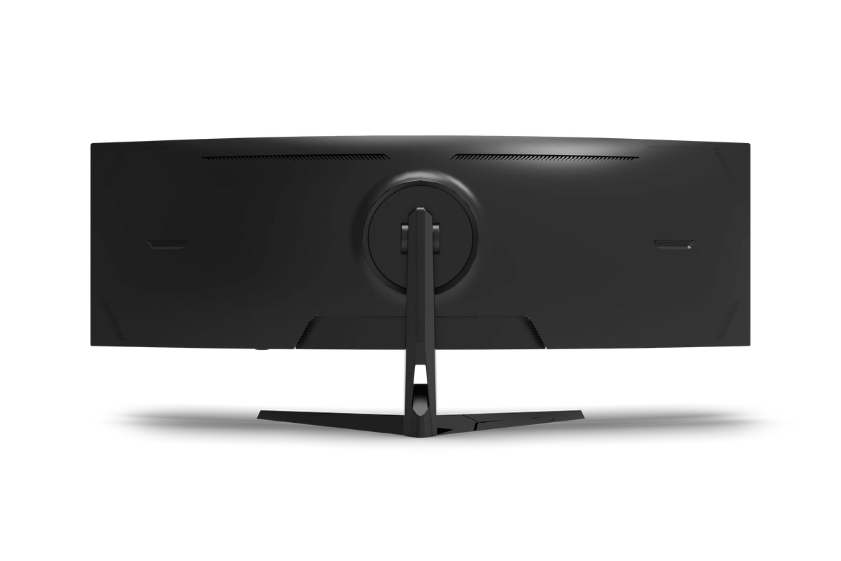 49-Inch Curved Super Ultrawide Gaming Monitor – 5120×1440 DQHD, 165 Hz, 32:9 – 49 inch curved super ultrawide gaming monitor on a sim racing rig – photo 2 of 9