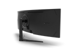 49-Inch Curved Super Ultrawide Gaming Monitor – 5120×1440 DQHD, 165 Hz, 32:9 – 49 inch curved super ultrawide gaming monitor on a sim racing rig – photo 3 of 9