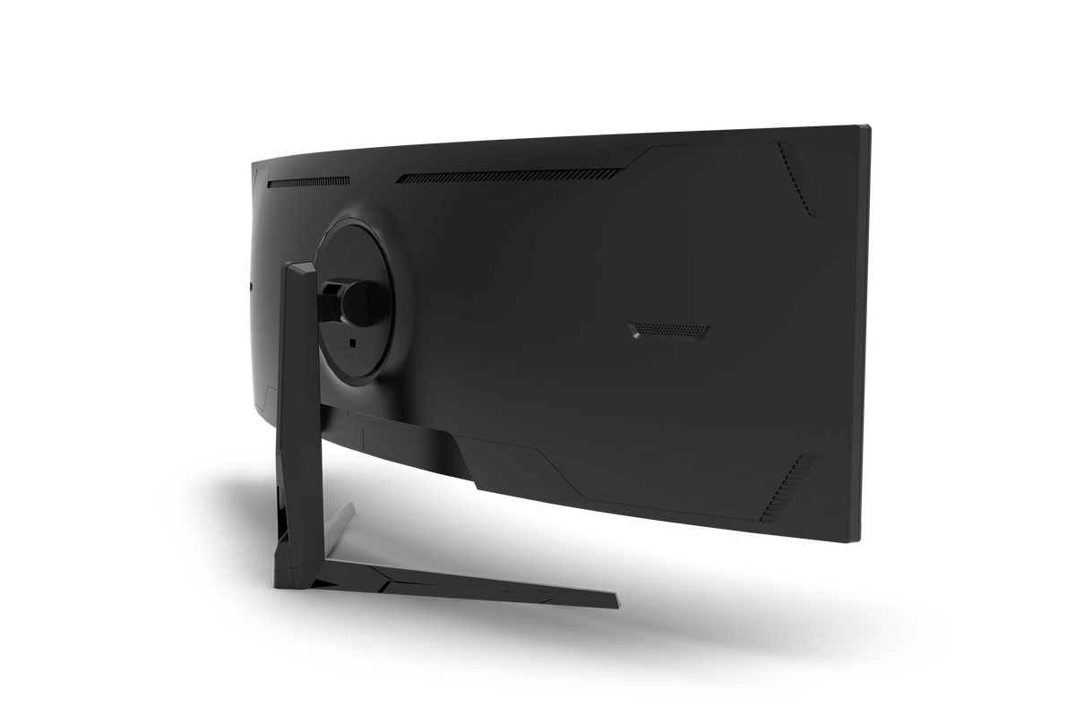 49-Inch Curved Super Ultrawide Gaming Monitor – 5120×1440 DQHD, 165 Hz, 32:9 – 49 inch curved super ultrawide gaming monitor on a sim racing rig – photo 3 of 9