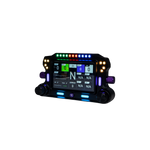 5-Inch Sim Racing Dashboard – IPS Touchscreen, 31 RGB LEDs, 4 Encoders, SimHub – 5-inch sim racing dashboard with RGB LEDs and encoder knobs – photo 1 of 8