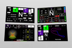 5-Inch Sim Racing Dashboard – IPS Touchscreen, 31 RGB LEDs, 4 Encoders, SimHub – 5-inch sim racing dashboard with RGB LEDs and encoder knobs – photo 5 of 8
