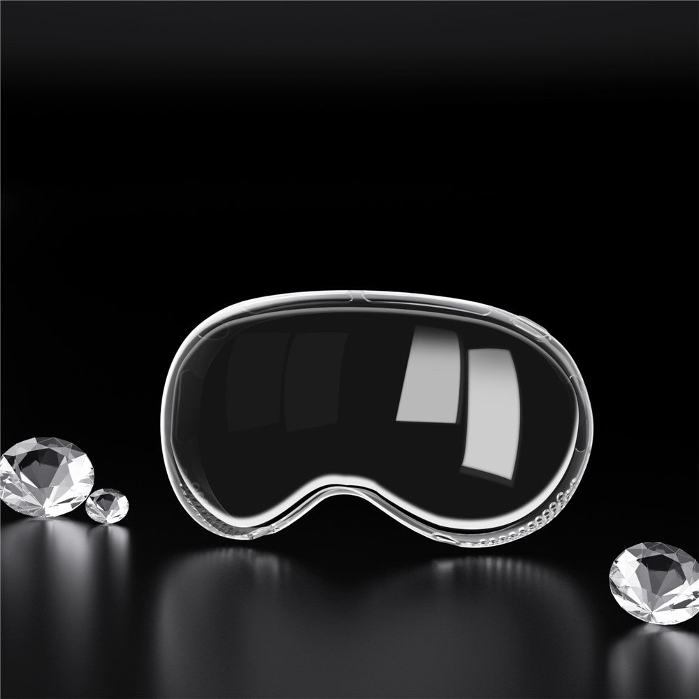 Apple Vision Pro clear TPU case removed from the headset