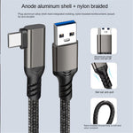 For Oculus Quest 1 / 2 VR Headset Link Cable 1.5m USB3.2 Gen2 3A Fast Charging Cable USB-A to USB-C 10Gbps Data Cord Metanexus XR