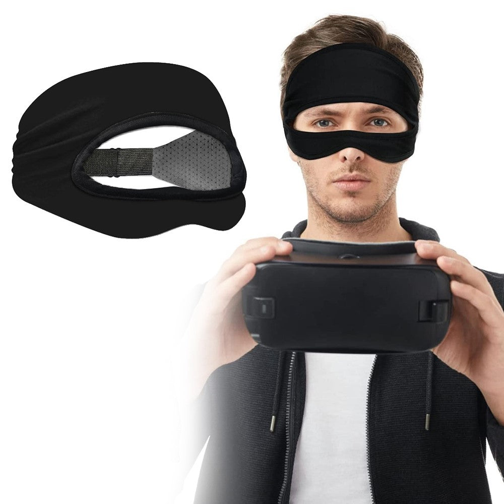Universal sweat band, adjustable strap detail